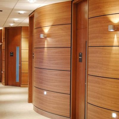 Natural American Cherry Wood Veneer Sheet Slice Flat Cut 2200-3200mm Kích thước bình thường Để trang trí đồ nội thất