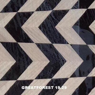 Thiết kế nghệ thuật sàn gỗ veneer thủ công phong cách tối giản hiện đại tùy chỉnh nghệ thuật cho nội thất xe hơi