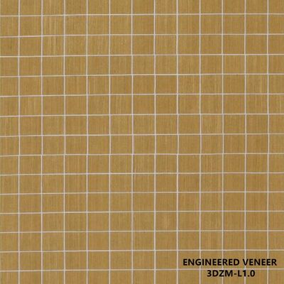 Nhà cung cấp Veneer Kỹ thuật 3D - Veneer Gỗ Không Mắt, Thân thiện với Môi trường, Tùy chỉnh cho Nội thất 3DZM-L1.0