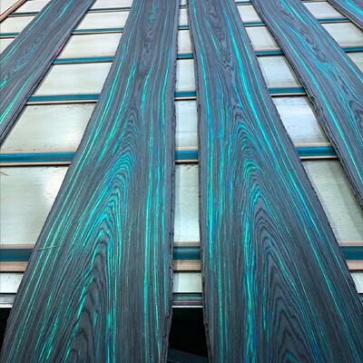 Veneer Gỗ Tự Nhiên Thân Thiện Với Môi Trường Nhuộm Từ Thực Vật, Veneer Gỗ Trang Trí Nhiều Màu Sắc Cầu Vồng Cho Nội Thất, Tủ & Trang Trí Tường