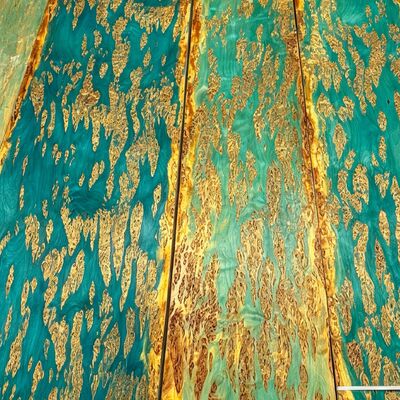 Eco Plant nhuộm gỗ tự nhiên veneer, sinh động màu sắc Iridescent gỗ veneer, bền vững trang trí veneer cho nội thất trang trí dự án 0.5mm