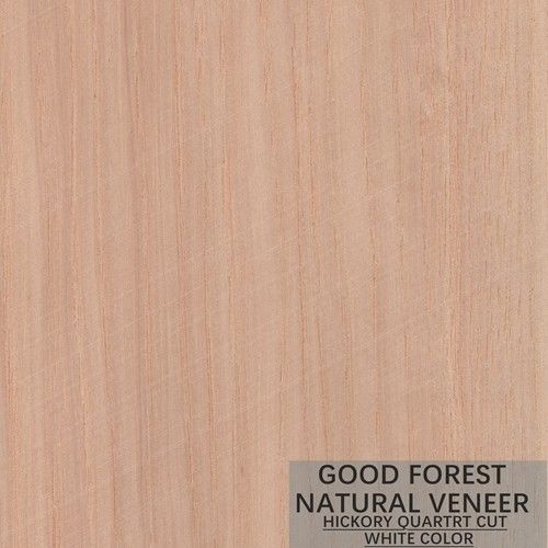Veneer gỗ Hickory tự nhiên Double Color Tủ phổ biến Veneer gỗ FSC