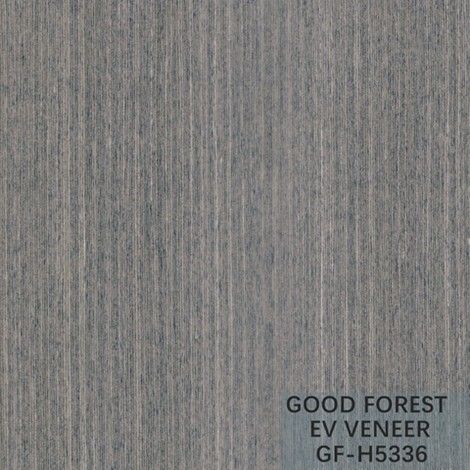 Trang trí khách sạn Veneer gỗ sồi Engineered Crown Cut Grain Màu xám