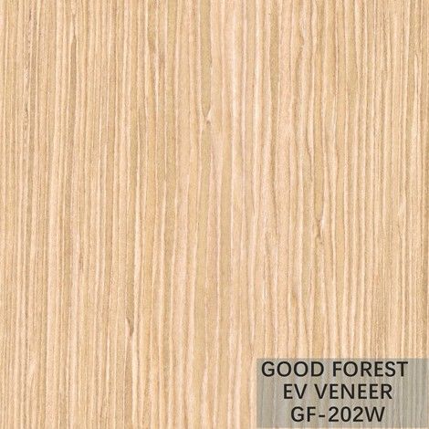 Gỗ nhân tạo Veneer Pearl Oak với vân dọc và màu trắng phổ biến