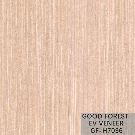 Fancy Recomposed Wood Veneer Pearl Oak Pink Color Fineline Grain