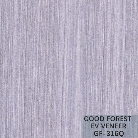 Veneer gỗ kỹ thuật Silver Pear Blue Color Cut For Fancy Plywood