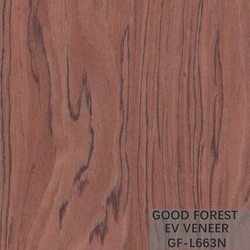 Thiết kế veneer gỗ Bubinga Crown Cut Veneer gỗ cắt cắt kỹ thuật OH-L663N/963C/655C/666N/936N/581C/681C/0735N