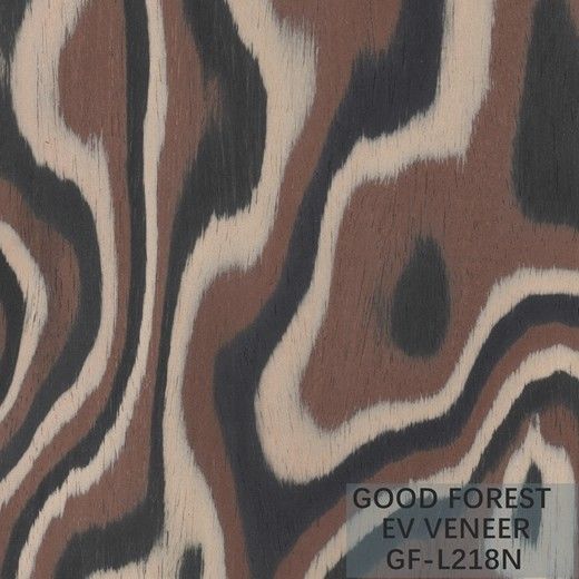 Veneer gỗ kỹ thuật Gốc cây Veneer gỗ tự nhiên / nhuộm màu