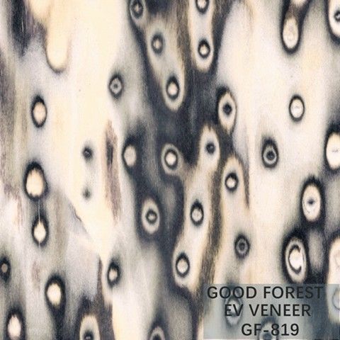 Veneer gỗ kỹ thuật Tree Burl Wood Veneer EV 2500 * 640 mm Kích thước