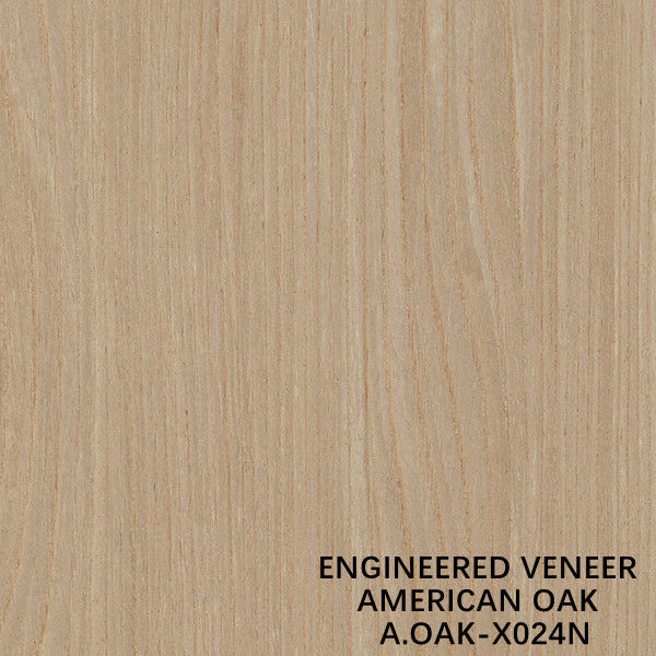 Mô phỏng Tấm ván ép gỗ tự nhiên OAK X024N màu trắng của Mỹ cho cửa và Windows ISO