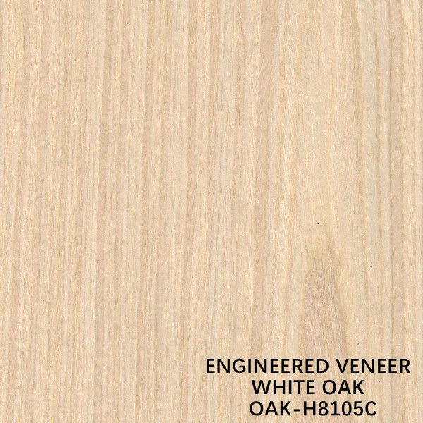 White Oak H8105C Man Made Crown Cut 3100mm Ván ép gỗ kỹ thuật phổ biến cho cửa ra vào