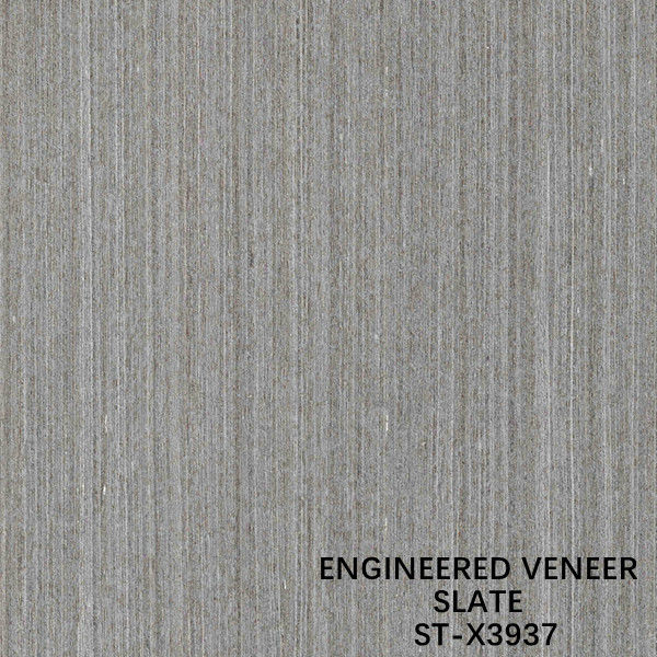 Recon Slate Wood Veneer Walnut X3937 Kích thước tiêu chuẩn Độ dày 0,15-0,6mm Giá tốt cho cửa ra vào và cửa sổ Trung Quốc sản xuất