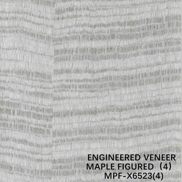Khách sạn Veneer gỗ Maple tái tạo X6523 Nhuộm màu xám Kỹ thuật cắt lát Giá tốt từ Trung Quốc Sản xuất