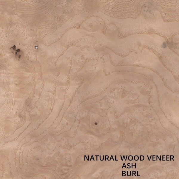 Hotel Natural White Ash Veneer Gỗ Burl Độ dày hạt 0,55mm Giá tốt để trang trí khách sạn Trung Quốc Bán buôn