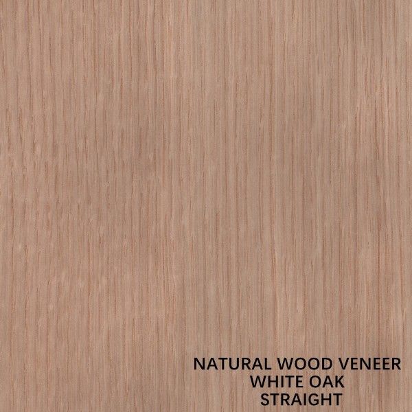 Gỗ veneer sồi tự nhiên của Mỹ Cắt quý / Hạt thẳng Độ dày lớp AAA 0,5-0,55mm cho mặt tủ