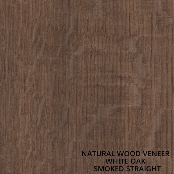 Gỗ veneer sồi tự nhiên của Mỹ được tùy chỉnh Cắt quý / Hạt thẳng Nhuộm hun khói để trang trí khách sạn
