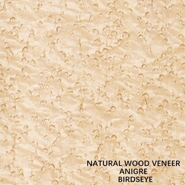 Gỗ phong tự nhiên của Mỹ Veneer Birdseye Maple Độ dày 0,5mm Chất lượng tốt cho đồ nội thất và nhạc cụ