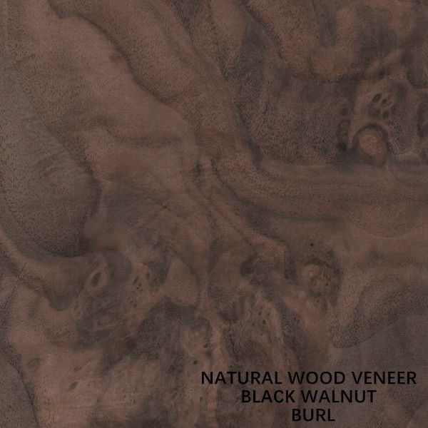 Trung Quốc Trang trí Veneer gỗ Walnut tự nhiên Hạt Burl tuyệt vời cho đồ nội thất cao cấp Làm FSC Các nhà sản xuất