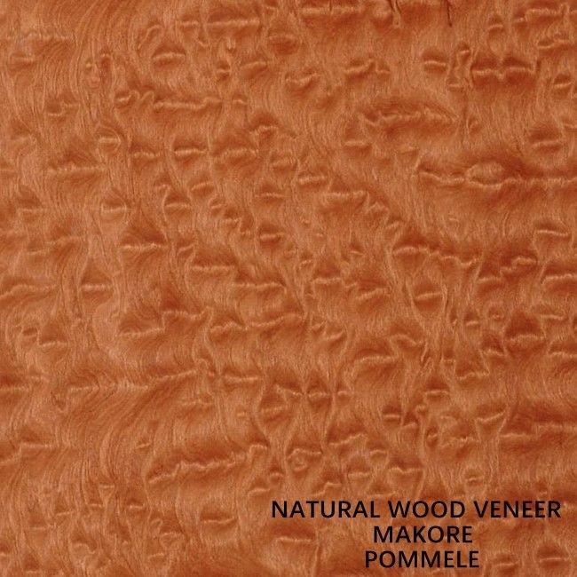 Châu Phi Gỗ tự nhiên Makore Veneer Cherry Mahogany để trang trí và nội thất khách sạn