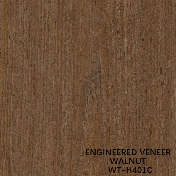 Veneer gỗ kỹ thuật Crown Grain Chiều dài 2500/2800 / 3100mm để trang trí khách sạn Màu nâu