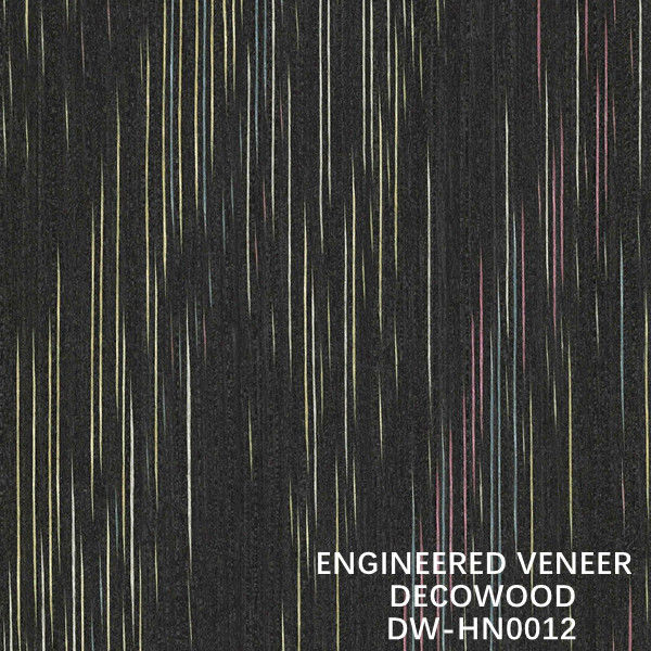 Kết cấu không đều Veneer Decowood được thiết kế để trang trí khách sạn Kích thước tiêu chuẩn 2500 * 640mm