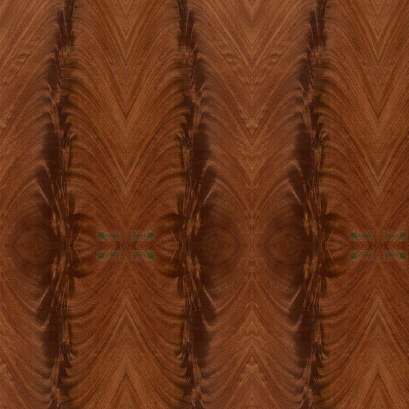 Trang trí khách sạn Veneer gỗ gụ tự nhiên Un Normal Crotch Grain Man Made