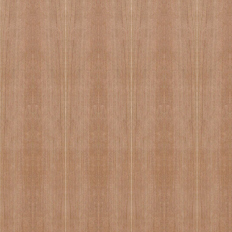 Gỗ sồi đỏ tự nhiên Veneer Fancy Mdf / Ván dăm thẳng cho các tấm tủ Chiều dài 2440/2745/3050mm
