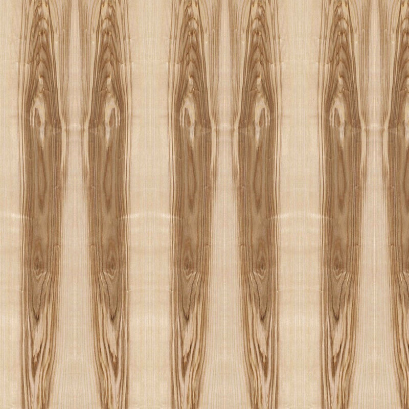 MDF Fancy Board Natural Ash Oliver Gỗ Veneer Crown Grain Độ dày 9mm/18mm Kích thước tiêu chuẩn Có thể không sơn