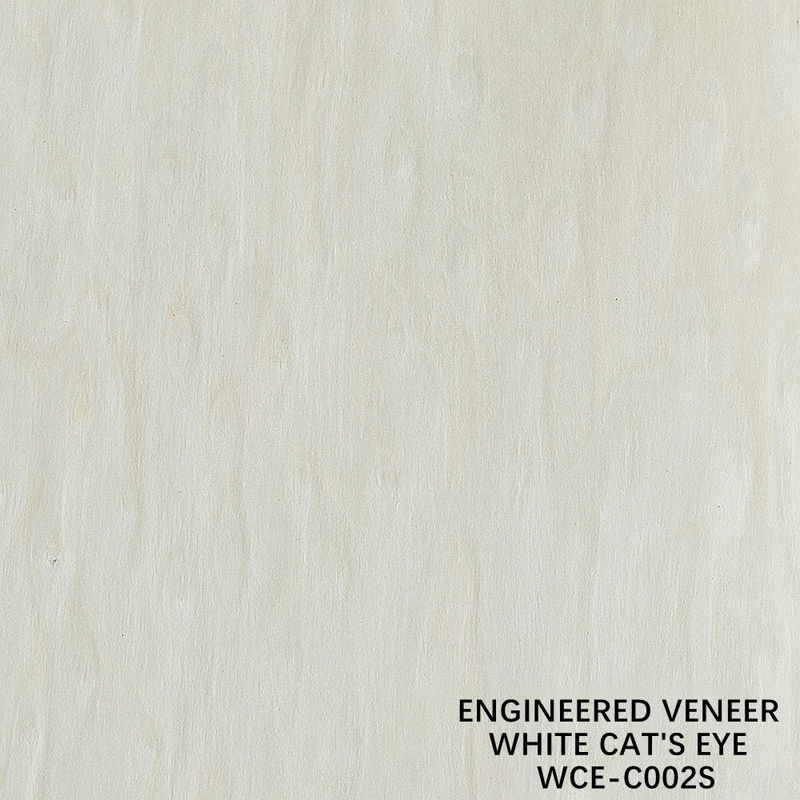 Lớp gỗ tổng hợp tái tạo Veneer Burl And Root White Cat Eye 002S 0.15mm