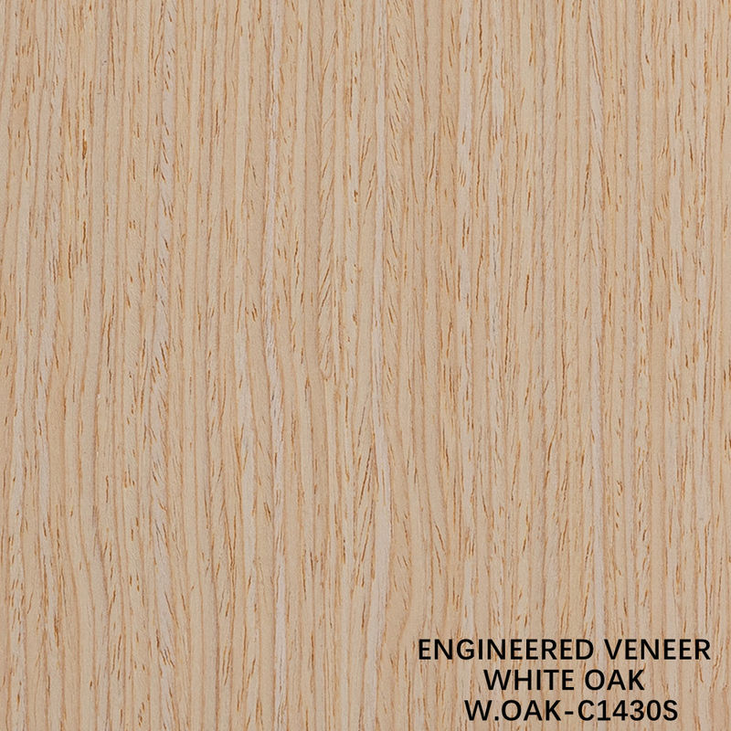 Dầu gỗ hạt thẳng Veneer White Oak 1430S Cho cửa 0.15-0.6mm