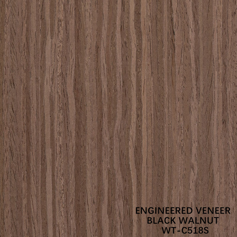 0.60 mm Thiết kế gỗ veneer 518s / 518c cho cửa nội thất và mặt tủ