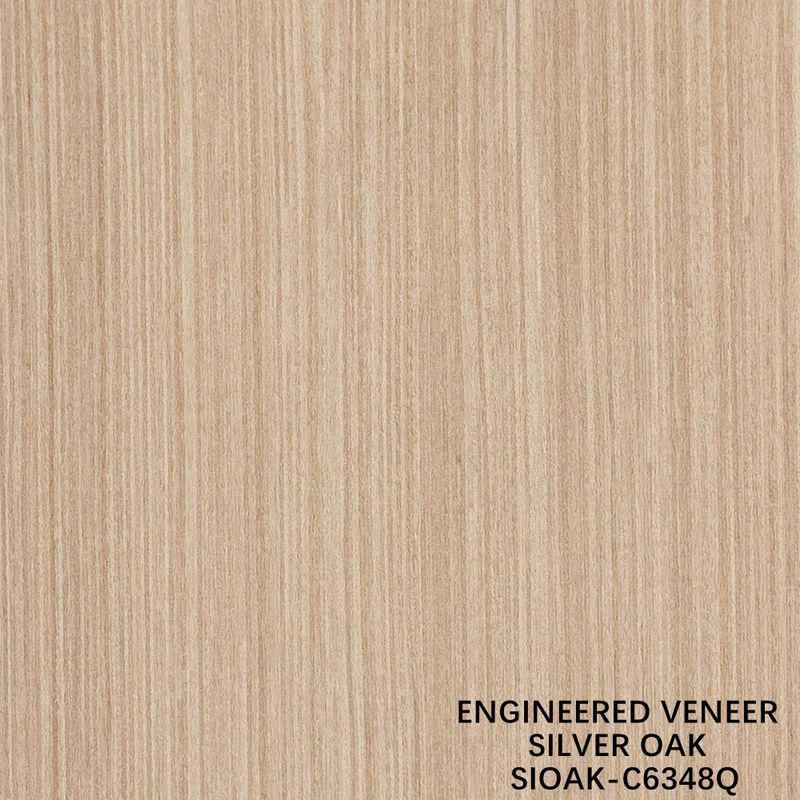Sơn gỗ nhân tạo cắt một phần tư của bạc Pear kích thước kéo dài 3200mm cho cửa và mặt tủ