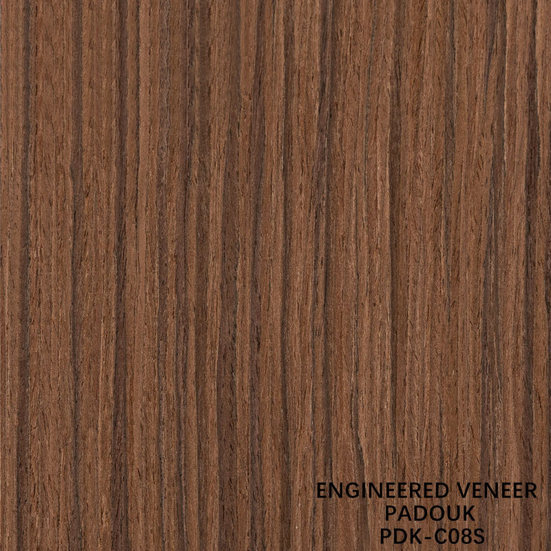 Fancy kỹ thuật gỗ veneer của Quandong Độ dày 0,18-0,6mm cho trang trí khách sạn có thể được tùy chỉnh