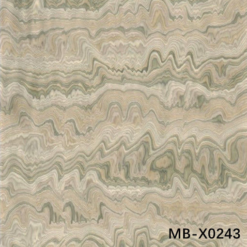 High-End Custom Wood Veneer Marble MB-X0243 Hạt Marble 0.15-1.0mm Độ dày Để trang trí