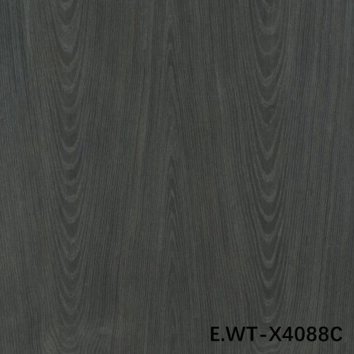 High-End Thiết kế gỗ Veneer Walnut châu Âu E.WT-X4088C Crown Cut Đen với 0.15-0.55mm cho nhà máy cửa