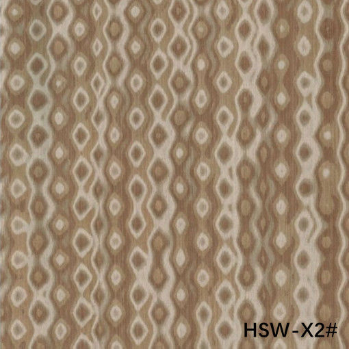 cao cấp tái tạo gỗ veneer rỗng hình vuông gỗ HSW-X2# tùy chỉnh 0.55mm Đối với các tấm tường Trung Quốc OEM Factory