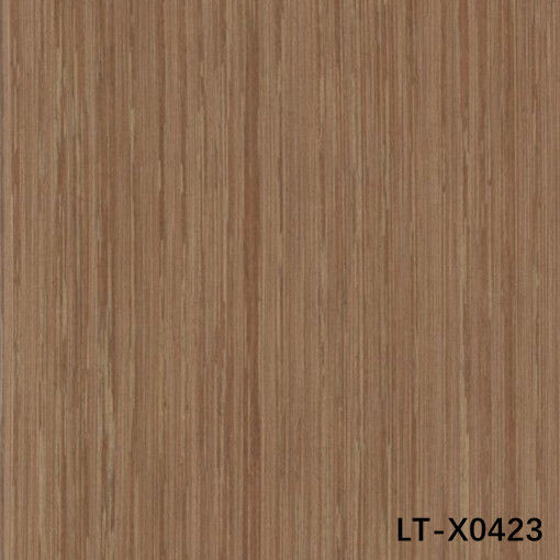 Lớp veneer gỗ kỹ thuật cao cấp LATI LT-X0423 màu nâu thẳng 0.15-0.55mm cho các tấm trang trí nội thất