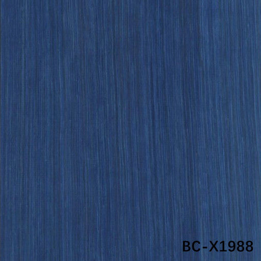 High-End Thiết kế gỗ veneer Bule Classic BC-X1988 thẳng hạt nhuộm màu cho trang trí khách sạn Sample Copy