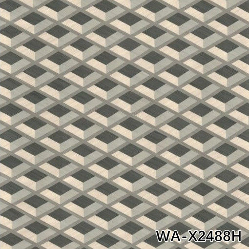 High End Custom Engineered Wood Veneer Lattice Texture Lengthened Size For Hotel Decoration (Thiết kế cao cấp để trang trí khách sạn)