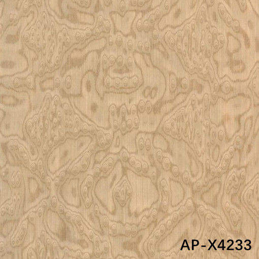 Ash Sapele Pommele Thiết kế gỗ veneer kích thước tiêu chuẩn 2500 * 640mm X4233 cho cửa và mặt tủ