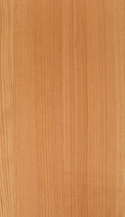 Natural American Cherry Wood Veneer Sheet Slice Flat Cut 2200-3200mm Kích thước bình thường Để trang trí đồ nội thất