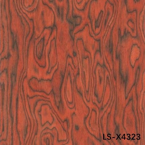0.30mm Độ dày Thiết kế gỗ veneer Of Wood Landscape kích thước kéo dài 2850mm Cho trang trí khách sạn X4323/X0823C/X8723C/X8933