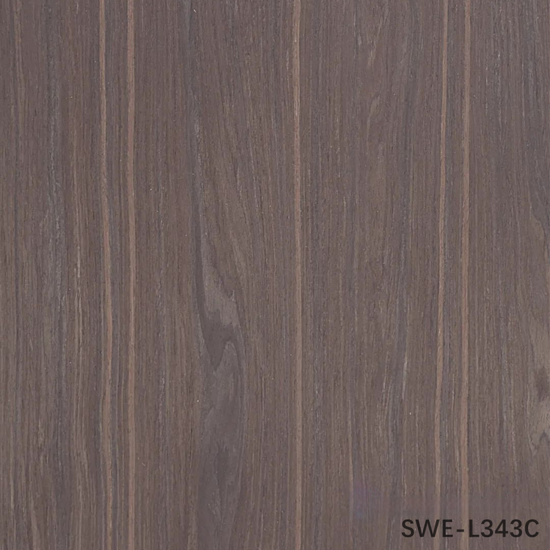 Thiết kế mới của Fancy Recomposed Smoking Eucalyptus Wood Veneer SWE-L343C / L439C 2500 * 640mm Cho Thiết kế Cửa gỗ