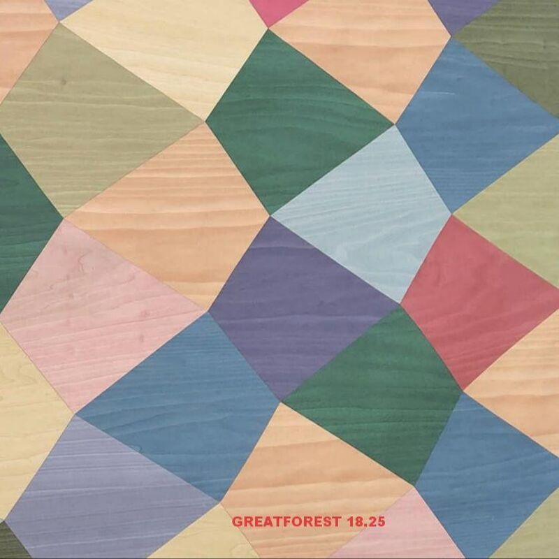 Veneer Gỗ Parquet Nghệ Thuật 2500*640mm Thủ Công Hình Dạng Cố Định Ghép Nối Nghệ Thuật Tùy Chỉnh Cho Giấy Dán Tường