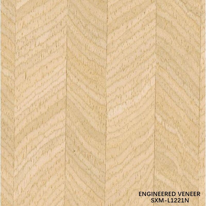 SXM-L1221N đặc biệt kết cấu Recon gỗ veneer nhà máy bán buôn chất lượng cao veneer gỗ cửa và tủ bề mặt trang trí 0.40mm Độ dày