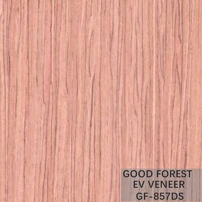 Ván ép gỗ veneer kỹ thuật hạt thẳng EV Bubinga Veneer