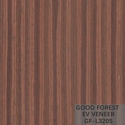 Santos Rose Engineered Gỗ Veneer Dịch vụ tùy chỉnh hạt thẳng