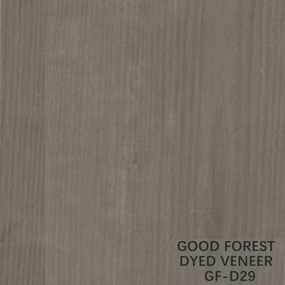 OEM Nhuộm ASH Veneer xám Crown Cắt / Thẳng / Hạt kết cấu không đều