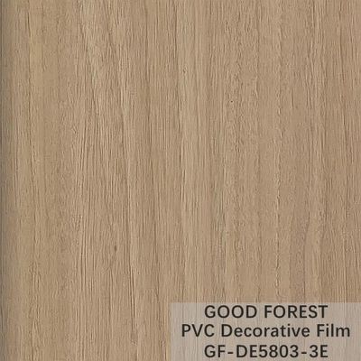 Tính dễ chảy Màng trang trí PVC Chống trầy xước Hạt gỗ