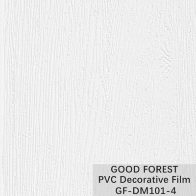 Tủ gỗ hạt nhựa PVC màng trang trí màu tinh khiết phồng rộp